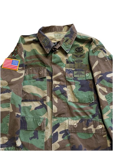 Vtg army bdu shirt - army,